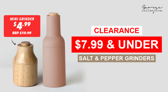 Shop the CLEARANCE- $7.99 & Under Salt & Pepper Grinders sale