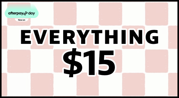 Shop the Everything $15 sale