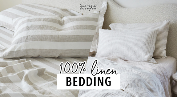 Shop the 100% Linen Bedding sale