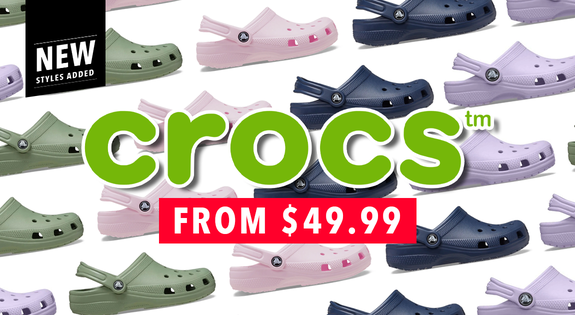 Shop the Crocs Family Fun - From $49.99! sale