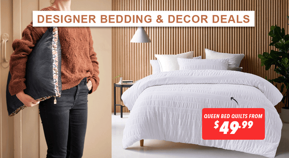 Shop the Designer Bedding and Decor Deals sale