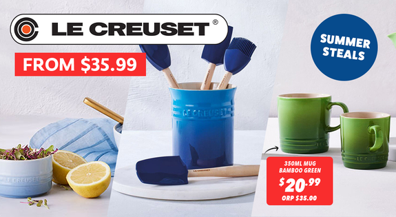 Shop the Le Creuset Summer Steals - From $35.99! sale