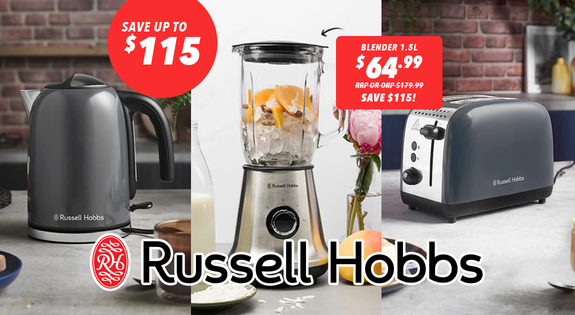 Shop the Russell Hobbs - Save up to $115! sale