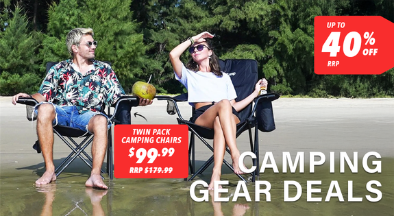 Shop the Camping Gear Deals - Up to 40% Off RRP sale