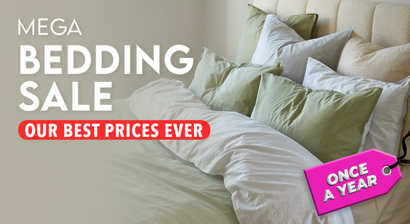Shop the MEGA Once a Year Bedding Sale - OUR BEST SALE OF THE YEAR! sale