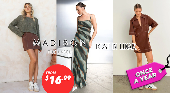 Shop the Madison The Label & Lost in Lunar - From $16.99 sale