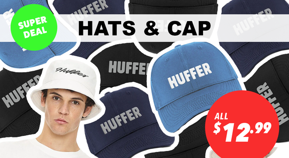 Shop the Huffer Hats & Caps Super Deal - All $12.99 sale