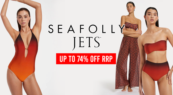 Shop the Seafolly & Jets - Up to 74% off RRP sale