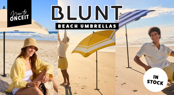 Shop the Blunt Beach Umbrella's - New to OnceIt! sale