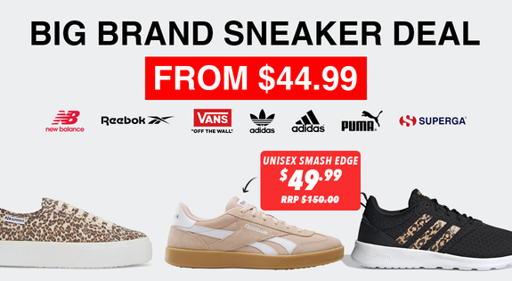 Shop the Big Brand Sneaker Deal - Prices Slashed - From $44.99 sale