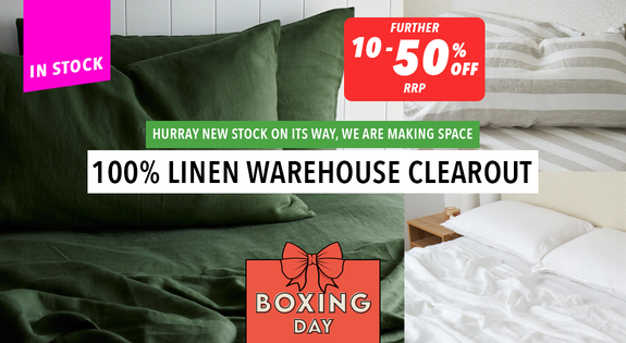 Shop the Linen warehouse clearout - prices Slashed! sale