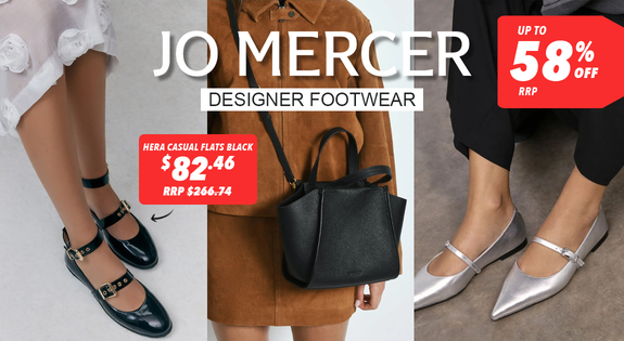 Shop the Jo Mercer Designer Footwear - Up to 58% Off RRP sale