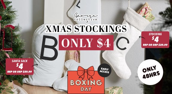 Shop the ONLY $4 - XMAS STOCKINGS! 48 Hours only sale