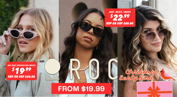 Shop the ROC Eyewear from $19.99 + $2 Shipping sale