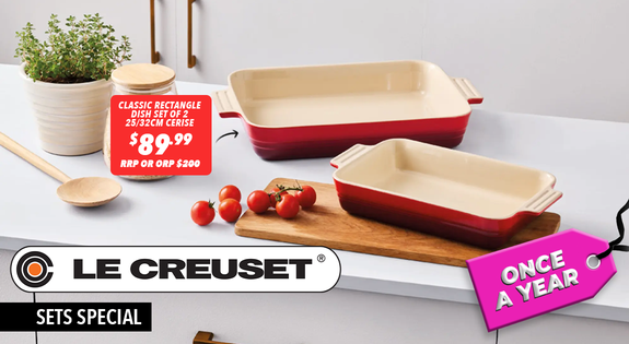 Shop the Le Creuset Bakeware Sets Only $89.99! sale