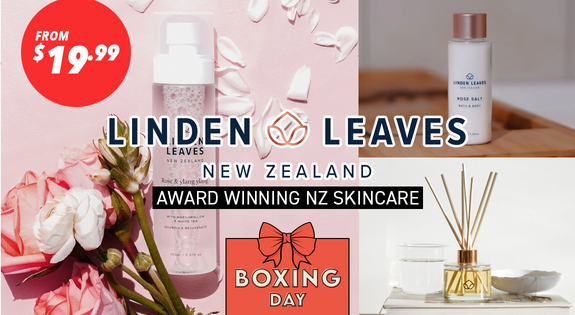Shop the Linden Leaves - Award Winning NZ Skincare - From $19.99 sale