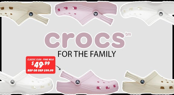 Shop the Crocs for the Family! sale