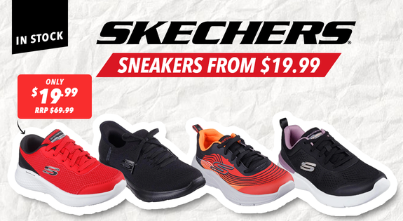 Shop the Skechers Sneakers In Stock - From $19.99 sale