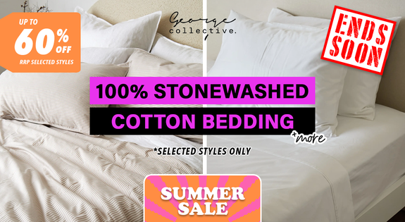 Shop the 100% Stonewashed Cotton + More - Up to 60% off Selected Styles!* sale