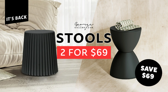 Shop the Bedside Stools - 2 for $69 sale