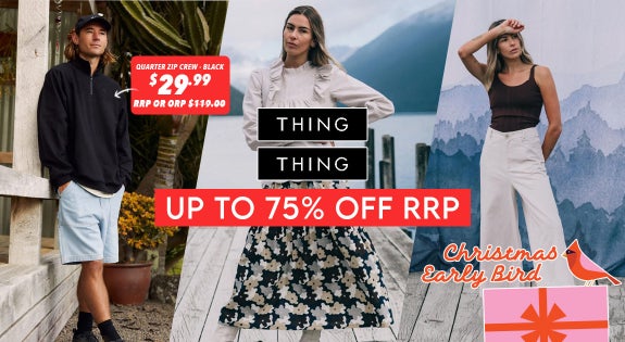 Shop the Thing Thing - Up To 75% Off RRP sale