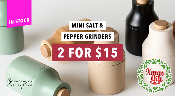 Shop the Mini salt and pepper grinders - 2 for $15 sale