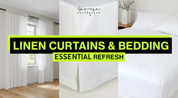 Shop the Essential Refresh Linen Curtains & Bedding sale