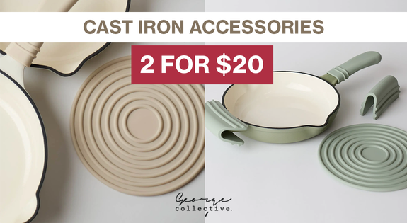 Shop the Cast Iron Accessories - 2 for $20! sale