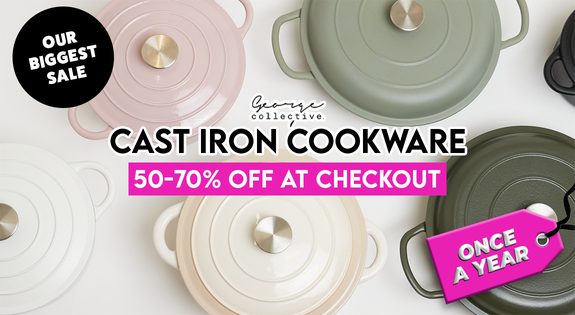 Shop the Cast Iron ONCE A YEAR sale