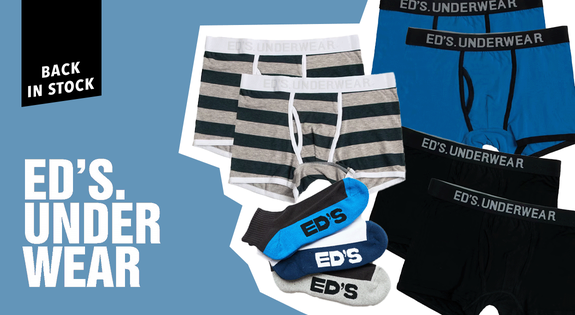 Shop the Ed's Underwear Back in Stock! sale