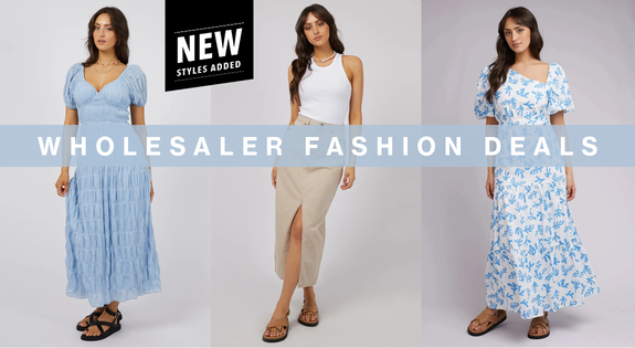 Shop the Wholesaler Fashion Deals – New Styles Just Landed sale