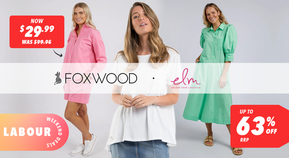 Shop the Major Savings Alert - Foxwood & Elm - Up To 63% off RRP sale