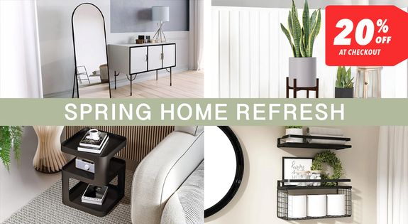 Shop the Spring Home Refresh 20% off at Checkout sale