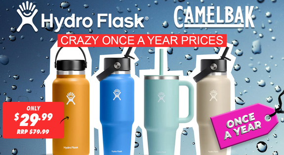 Shop the Hydro Flask & Camelbak - Crazy Once A Year Prices sale