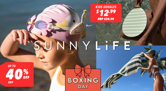 Shop the Sunnylife Boxing Day Bonanza! Up to 40% off RRP! sale