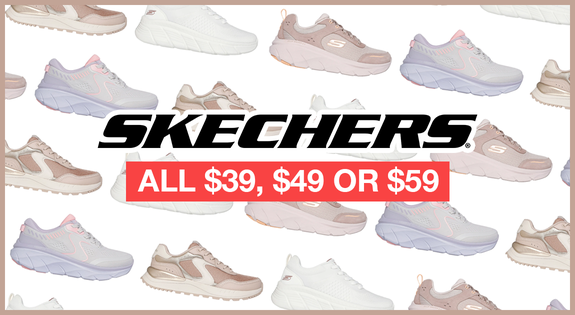 Shop the Skechers - All $39,49 & $59 + $1 Shipping sale