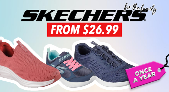 Shop the Skechers For the Family from $26.99 sale