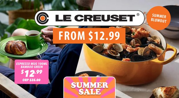 Shop the Le Creuset Summer Blowout - From $12.99! sale