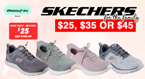 Shop the Skechers For The Family - $25, $35 or $45 sale