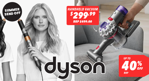 Shop the Dyson Summer Send Off - Up to 40% off RRP! sale