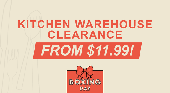 Shop the Kitchen Warehouse Boxing Day Clearance - From $11.99! sale