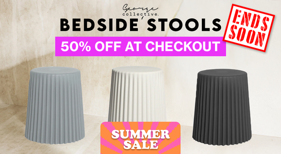 Shop the 50% off Bedside Stools at checkout sale