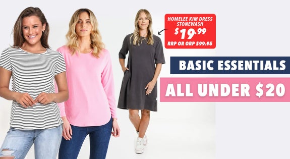 Shop the Basic Essentials - Under $20! sale