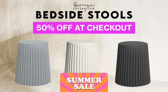 Shop the 50% off Bedside Stools at checkout sale