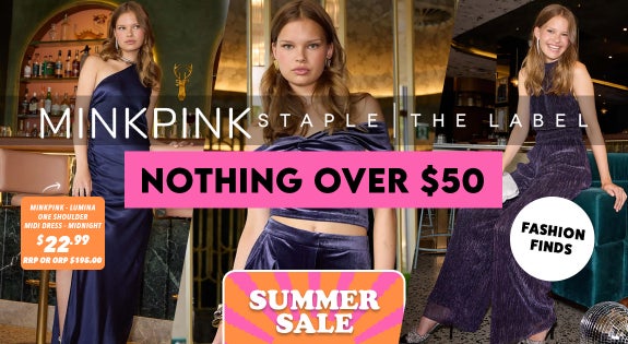 Shop the MinkPink & Staple The Label Fashion Finds - Nothing Over $50! sale