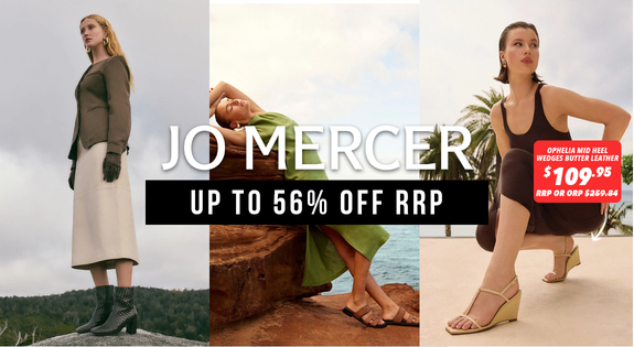 Shop the Jo Mercer Designer Footwear - Up To 56% Off RRP sale