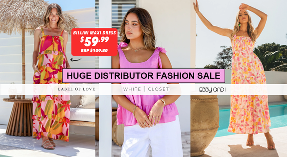 Shop the Huge Distributor Fashion Sale - White Closet, Label of Love and More sale