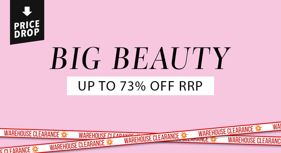 Shop the Big Beauty Warehouse Clearance - Up to 73% off RRP sale