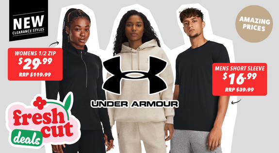 Shop the Under Armour New Clearance Styles at Amazing Prices - Upt o 67% Off RRP sale