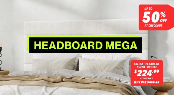 Shop the Headboard Mega - Up to 50% off at checkout! sale